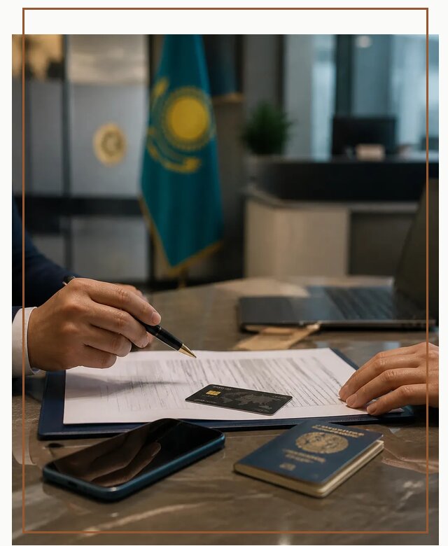 Открытие счета и банковской карты в Казахстане в Ногинске
